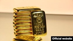 Сатыкка чыгарылган алтын куймалары.
