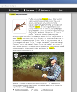 Скриншот заблокированного сайта