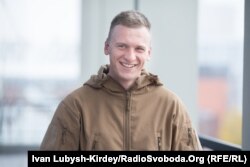 Андрій Верхогляд на Радіо Свобода. Київ, 2018 рік. Фото Івана Любиша-Кірдея