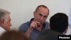 Второй президент Армении Роберт Кочарян в суде, июль 2019 г․