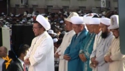 Праздничный намаз в Бишкеке