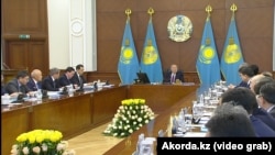 Казак өкмөтүнүн кеңейтилген жыйыны, Астана, 30-январь 2019-жыл.