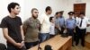 Armeina - Opposition activists are sentenced to between two and six years in prison by a Yerevan court, 20Jul2012.