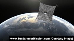 "Санжаммер" кыймылдаткычсыз космостук "жел кайык".