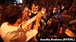 Стамбулдағы наразылық акциясы. 2 маусым 2013 жыл