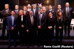 Лідер «Руху п’яти зірок» Луїджі Ді Майо перед виборами представляє майбутню команду уряду, Рим, Італія, 1 березня 2018 року