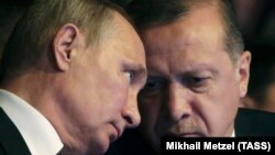 Ռուսաստանի նախագահ Վլադիմիր Պուտին և Թուրքիայի նախագահ Ռեջեփ Էրդողան, արխիվ