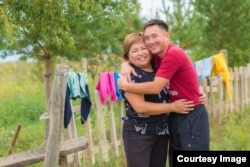 Максат Курманалиев жана Элиза Койлубаева.