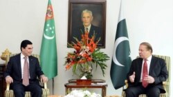 Pakistanyň premýer-ministri Aşgabada bardy