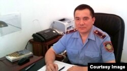 Еркин Тугелбайулы, заместитель начальника управления комитета административной полиции МВД.