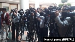 شماری از خبرنگاران افغان