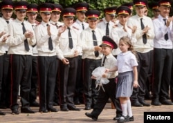 Әскери кадеттер жаңа оқу жылының бастады. Киев, 1 қыркүйек 2025 жыл.