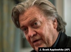 Stiwen Bennon ABŞ-yň prezidentiniň öňki kömekçisi.