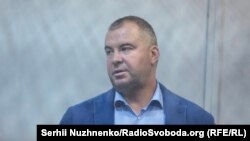 Олег Гладковський у залі суду, 2019 рік. Тоді він вийшов із СІЗО після внесення застави