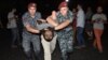 WATCH: Armenian Police Clear Protesters From A Yerevan Street
