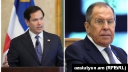 ԱՄՆ պետքարտուղար Մարկո Ռուբիո, ՌԴ ԱԳ փոխնախարար Սերգեյ Լավրով, կոլաժ