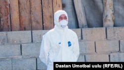 Ноокат районунда карантин убагында тартылган сүрөт.