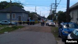 Место преступления. Новый Орлеан, Луизиана, США, 12 марта 2013 года