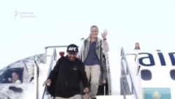 В Бишкеке встретили чемпионку UFC Валентину Шевченко