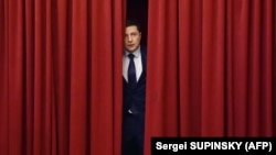 Прэзыдэнт Украіны Ўладзімір Зяленскі. 