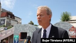 U.S. Ambassador to Kosovo Greg Delawie (file photo)
