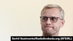 UKRAINE -- Trial in the case of Vitaliy Shabunin, Kyiv, July 15, 2025