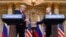 Трамп жана Путин Хелсинкидеги басма сөз жыйынында. 16-июль, 2018-жыл. 