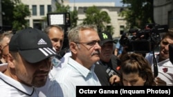 Liviu Dragnea la DNA, după ce a fost pus sub acuzare în dosarul Teldrum.