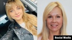 Людмила Зоріна (ліворуч) та Леся Устименко