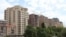 Armenia - Newly constructed residential buildings in the center of Yerevan, 28Aug2011.