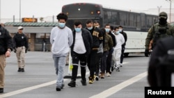 Депортируемые из США мигранты, 27 января 2025 г.