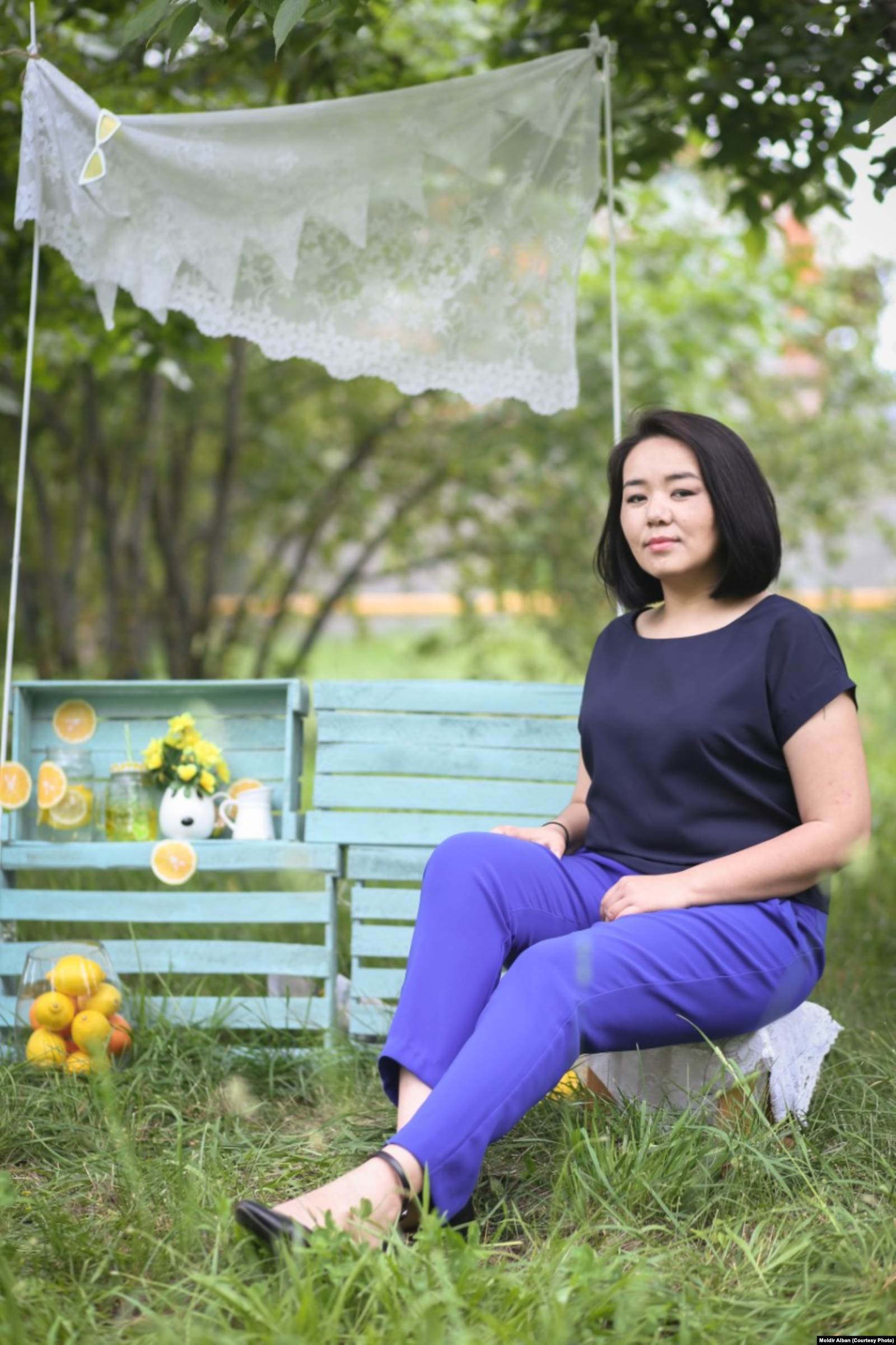 Молдир Албан, феминистка.