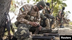 Українські солдати на Донбасі, 2016 рік