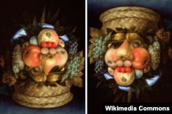 "Жемиштер", "Берекенин кудайы". Жузеппе Арчимбольдо