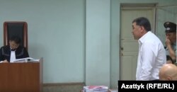 Канат Хасанов Текебаевдин сотунда.