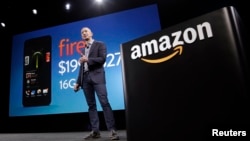 "Amazon" компаниясынын негиздөөчүсү Жефф Безос, Сиэтл шаары, 18-июнь 2014-жыл.