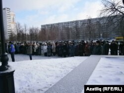 Һәйкәл ачылышы. Чаллы, 22 ноябрь 2011 ел