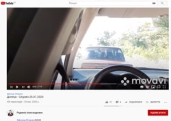 В'їзд до курортного селища Сєдове у Донецькій області, через декілька блокпостів бойовиків