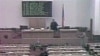 Armenia - A screenshot of TV footage of gunmen opening fire in the Armenian parliament on 27 October, 1999.