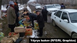 В регионах распространена торговля продукцией с огорода