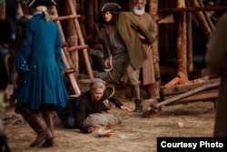 "Тубыл" фильмын төшерү. Семён Конев фотосы