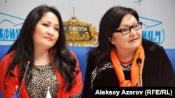 Актрисы, озвучившие роли в мультфильме «Ер Тостик и Айдахар»: Кунсулу Шаяхметова (Бекторе) и Лидия Каден (Мыстан).