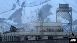 نیروهای افغان در یک درگیری