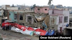 Місце вибуху в Кабулі, 2 березня 2018 року