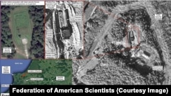 Супутникові знімки, опубліковані Федерацією американських учених