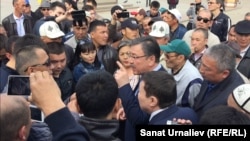 Казакстандагы нааразылык жыйындар.