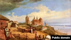 Плоцьк. 1852 р. (Картина Войцеха Герсона. Полотно і олія)