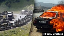 Августовская война 2008 года, коллаж