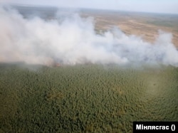 Пажар на Альманскіх балотах