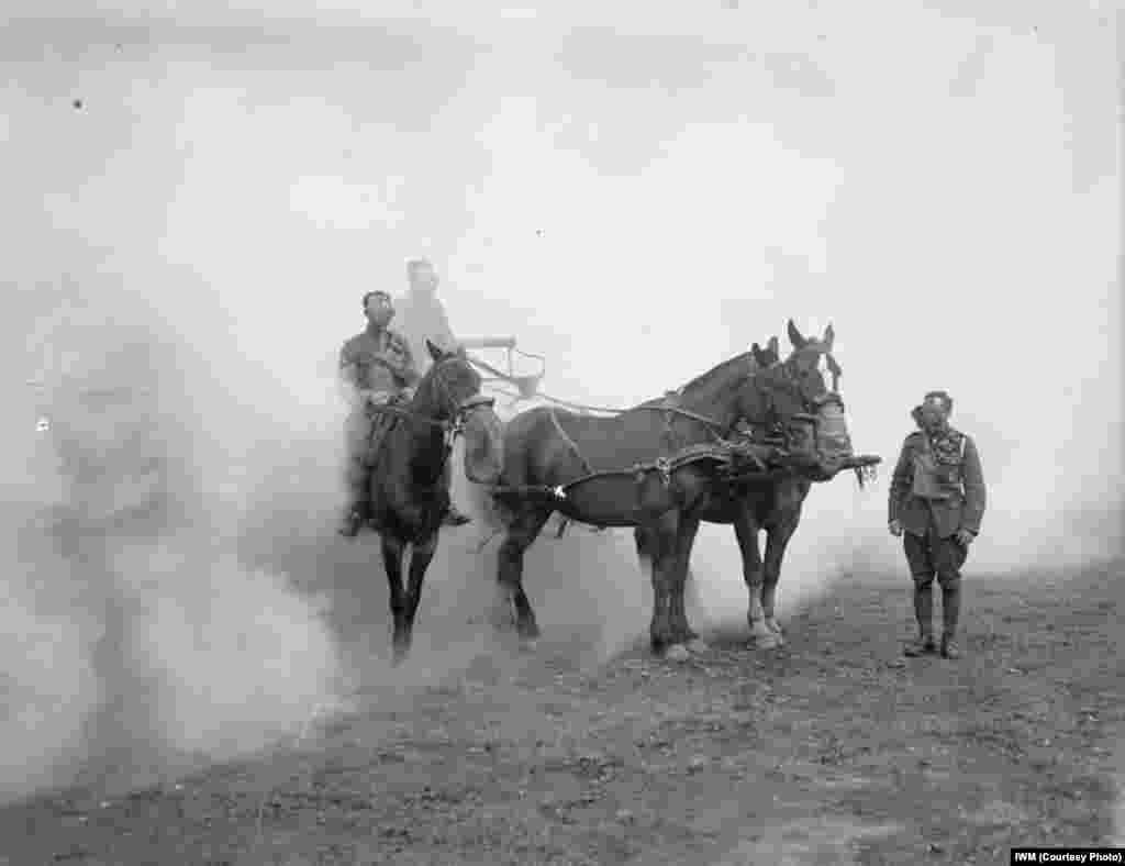 Беренче дөнья сугышында Британия хәрбиләре химик коралны сыный